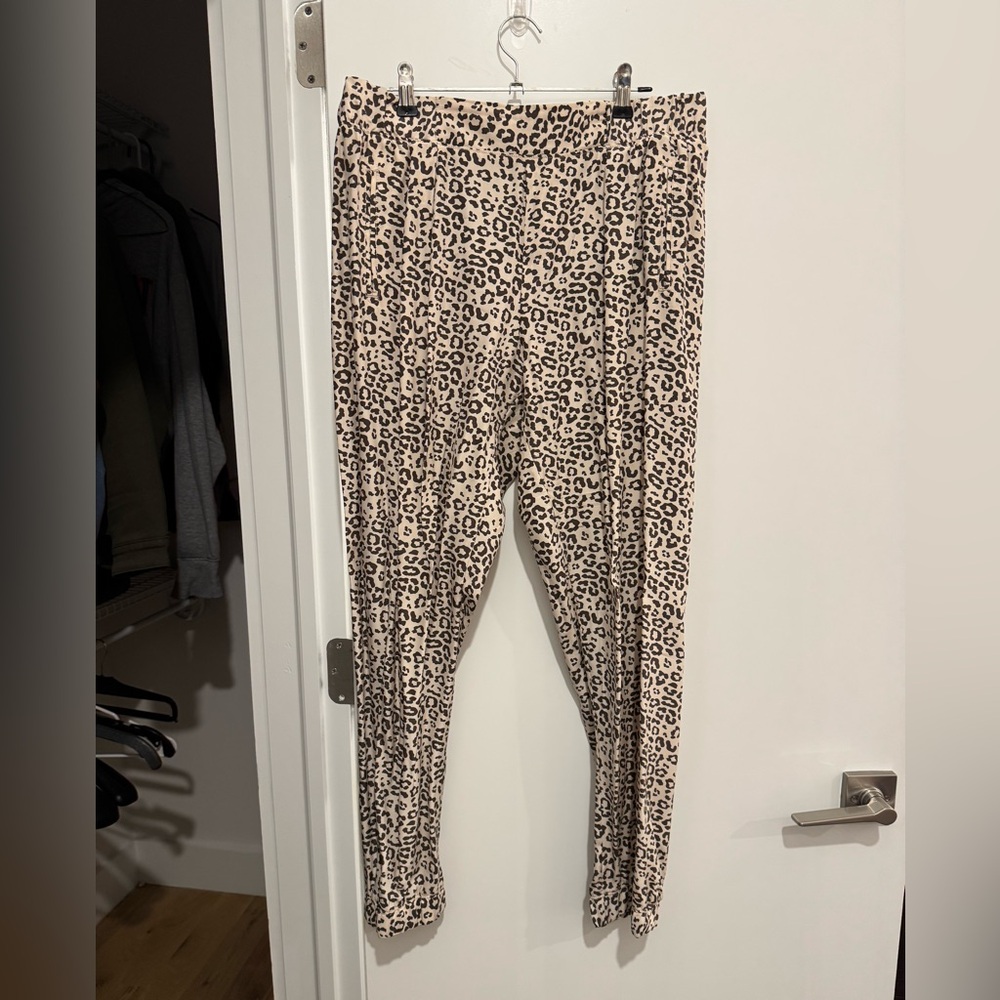 ATM Leopard Silk Joggers